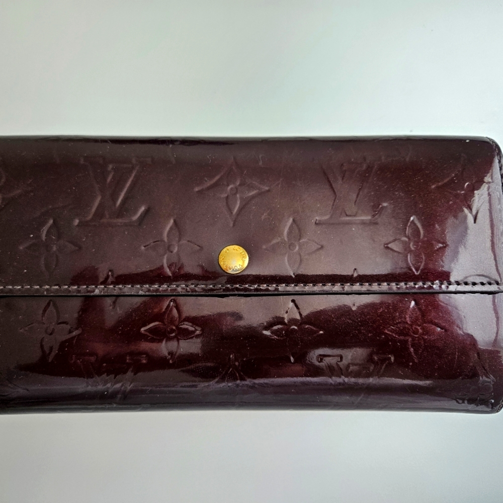 Louis Vuitton Burgundy Wallet